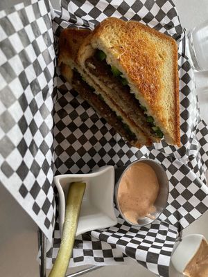 Vegan Melt  at Druff's in Springfield