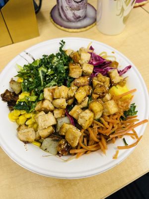 Tofu Bowl - healthy, delicious, nourishing   at BIBIBOP in Dayton