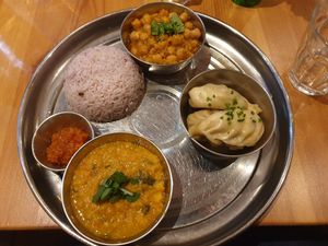 Vegan Tibetan Thali at Four Friends in Congleton