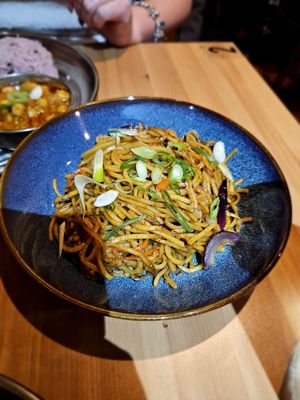 Vegan noodles   at Four Friends in Congleton