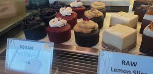 Red velvet cake at The Loft in Melbourne