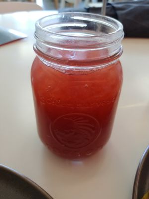 $2.00 Agua Fresca: refreshing at Juicery Plus - E Main St in El Paso