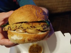 Truffle Burger at Juicery Plus - E Main St in El Paso