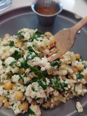 Chickpea Scramble at Juicery Plus - E Main St in El Paso