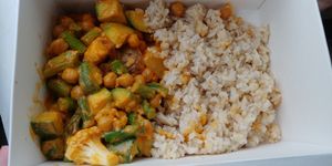 Vegetable Curry at Juicery Plus - E Main St in El Paso