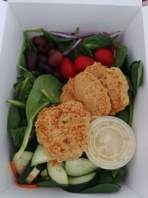 Falafel Salad at Juicery Plus - E Main St in El Paso