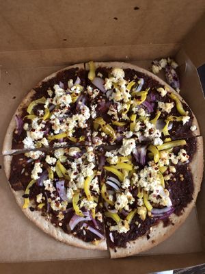 Artisan pizza at Juicery Plus - E Main St in El Paso