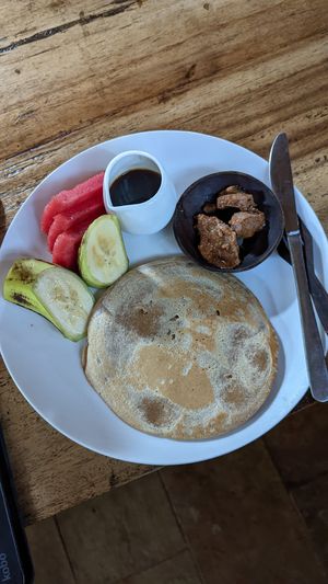 Pancake at Flowers & Fire in 