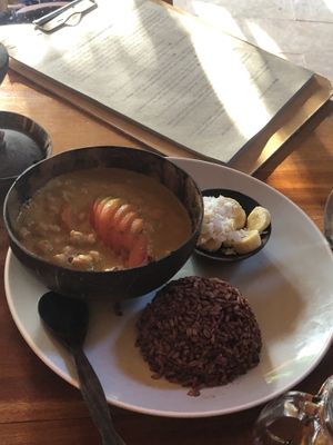 Curry of the day at Flowers & Fire in 