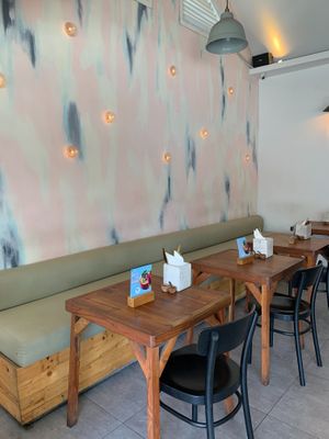 seating at The Common in Canggu