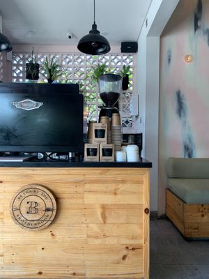 coffee bar at The Common in Canggu