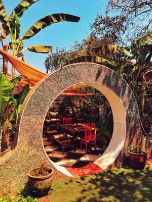 entrance at Soul Booster in Anjuna