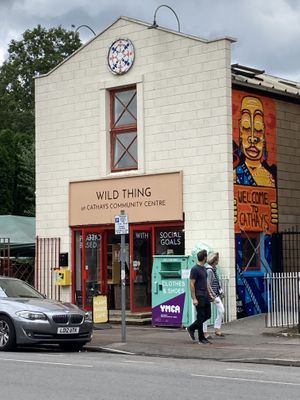 Entrance at Wild Thing in Cardiff