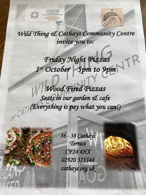 Event at Wild Thing in Cardiff