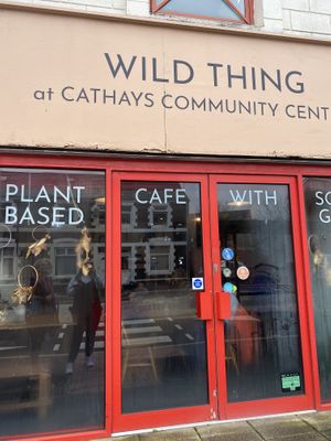 Outside   at Wild Thing in Cardiff