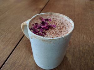 Beetroot hot chocolate: Delicious! So recommend! at Wild Thing in Cardiff