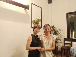 lovely guests at Phuc An in Da Nang