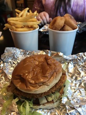 Salt and chilli cluckless at BRGR in Edinburgh