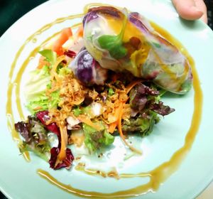 Rollito vietnamita con tofu 😍🍴 at Garden in Ferrol