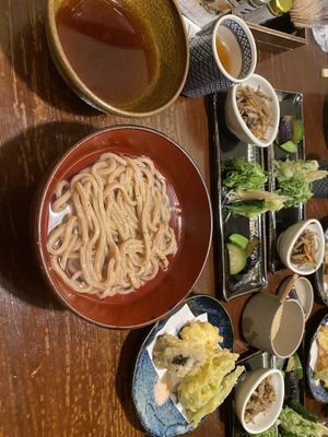 Noodle set  at Omen Nippon in Kyoto