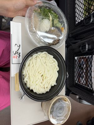 Takeaway udon  at Omen Nippon in Kyoto