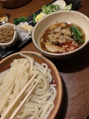 Amazing food!! Vegan udon noodles👌 at Omen Nippon in Kyoto