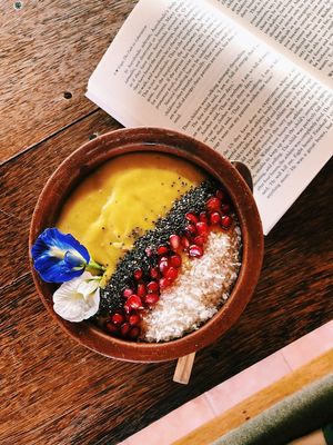 Smoothie bowl  at Cafe Avocado in Varkala