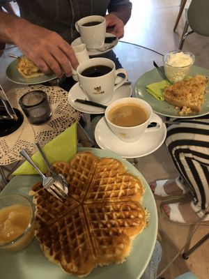 Waffel  at Mühlencafe in Paderborn