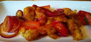 Cauliflower bites at The Anderton Arms in Preston