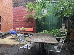 Terrace  at La Lumiere du Mile End in Montreal