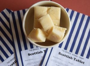 Our signature, Scottish Tablet. at The Braes in Berriedale