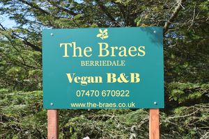 Our new sign at The Braes in Berriedale