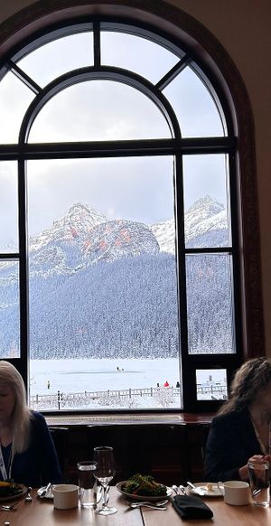   at Alpine Social in Lake Louise