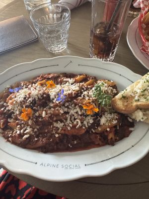   at Alpine Social in Lake Louise