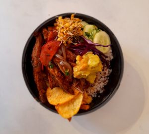 Ecabowls #Veganuary at Herbívoro in Arequipa