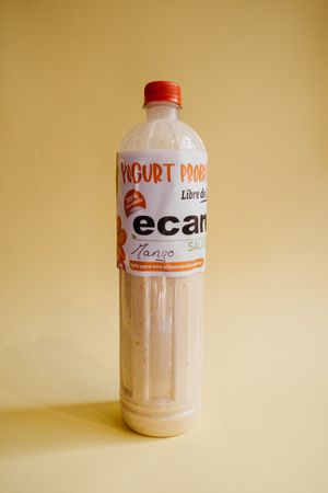 Yogurt vegan probiotico #Veganuary at Herbívoro in Arequipa