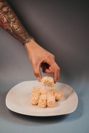 Nuggets #Veganuary at Herbívoro in Arequipa