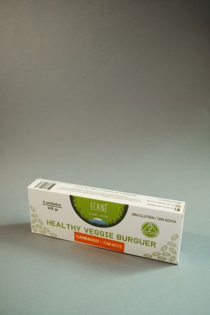 Hamburguesa de garbanzos #Veganuary at Herbívoro in Arequipa