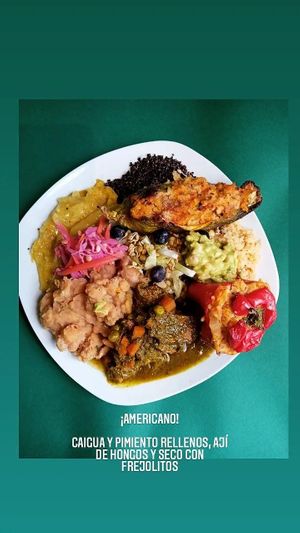 Americanos #Veganuary at Herbívoro in Arequipa