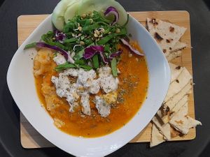 Lasgna #Veganuary at Herbívoro in Arequipa