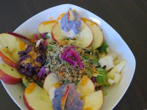 Salad  at Herbívoro in Arequipa