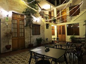 Patio at Herbívoro in Arequipa