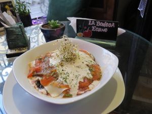 Lasagna  at Herbívoro in Arequipa