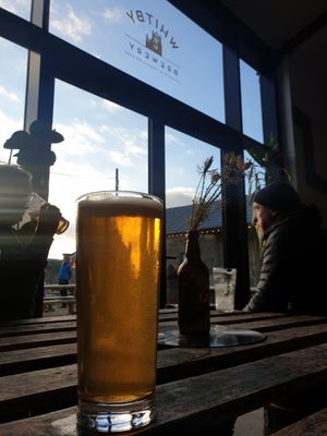 Fossil fuel at Whitby Brewery in Whitby