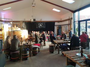 Brewery tap at Whitby Brewery in Whitby