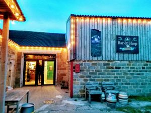Entrance at Whitby Brewery in Whitby