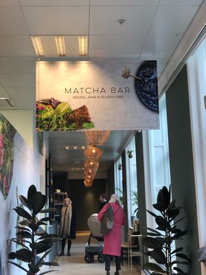 Entrance  at Matcha Bar in Copenhagen