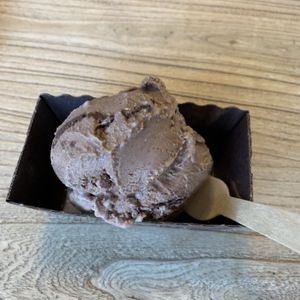 Nicecream chocolate icecream at Matcha Bar in Copenhagen