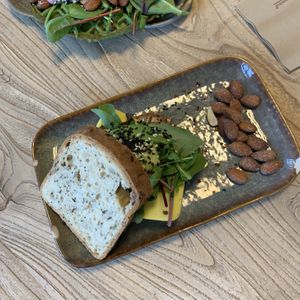 Sandwich at Matcha Bar in Copenhagen