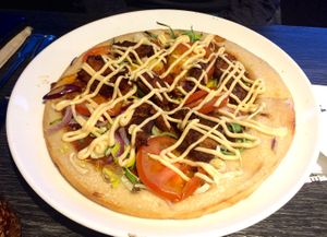 Small chicago pizza at Peppes Pizza in Geilo